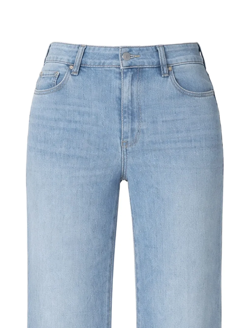 PAIGE Anessa jeans met franje Blauw