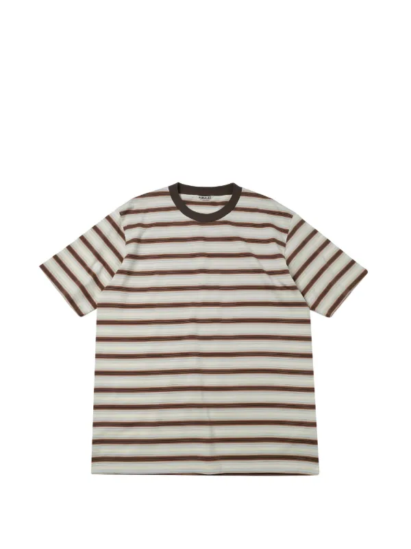 Auralee ストライプ Tシャツ | ニュートラル | FARFETCH JP