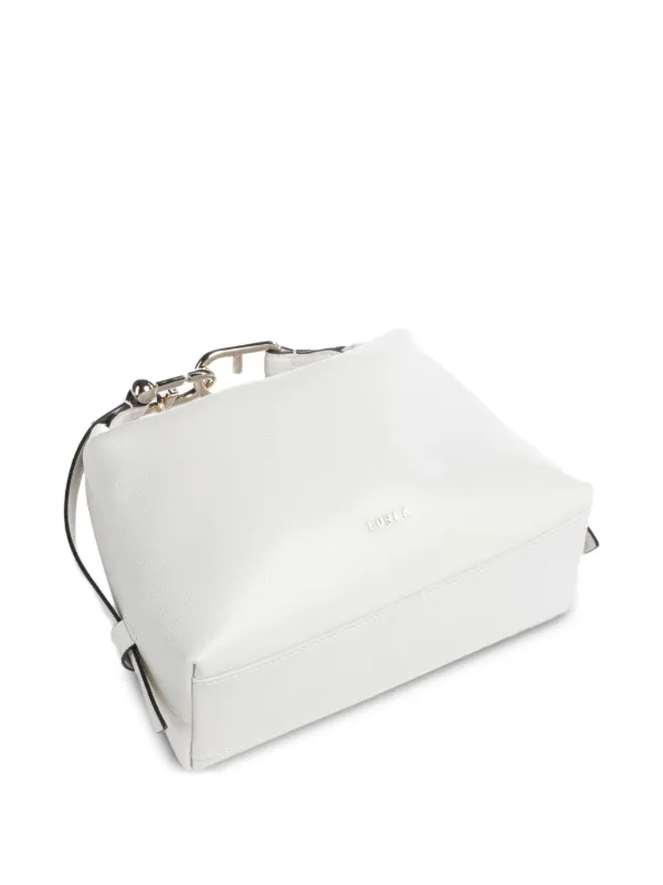 Furla Tonie トップハンドル ショルダーバッグ | ホワイト | FARFETCH JP