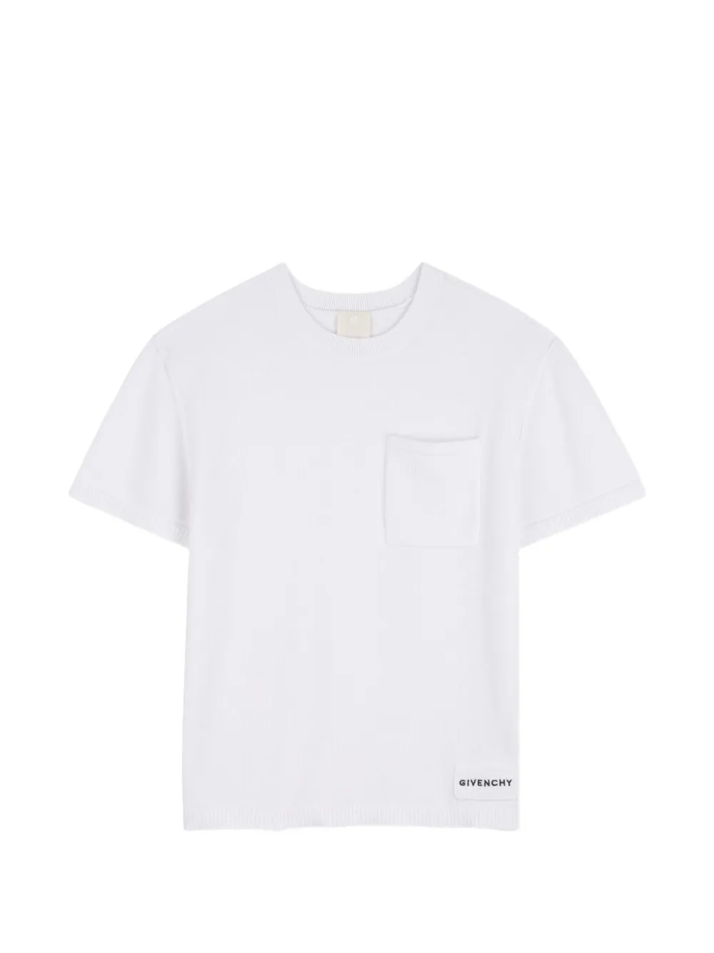 Givenchy Kids logo-embroidered T-shirt - Bianco