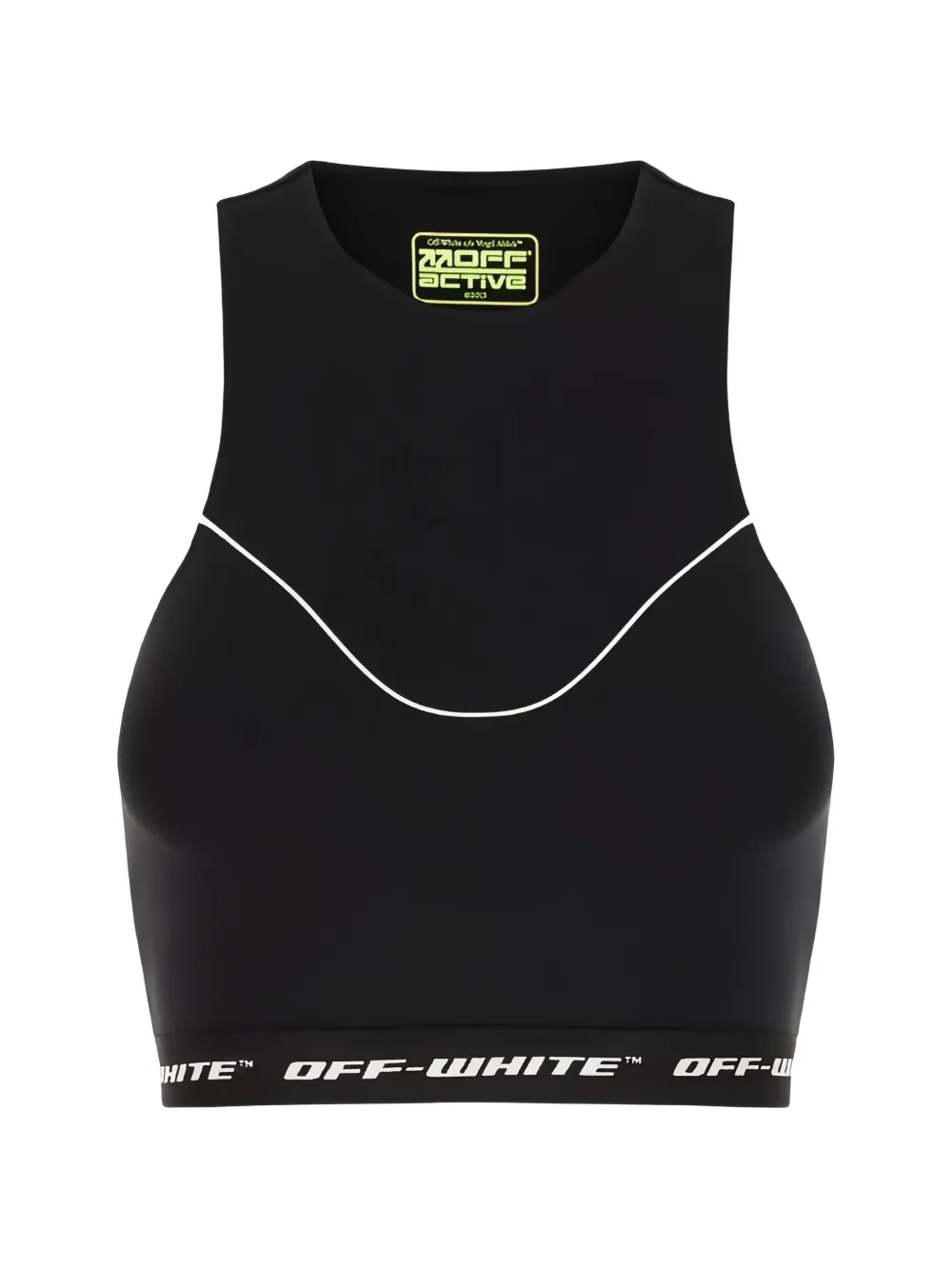 Off-White crop top - Schwarz