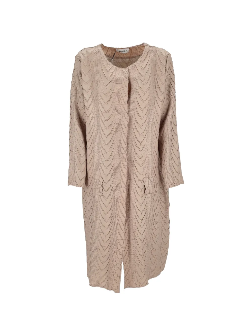 MeimeiJ single-breasted coat - Neutrals