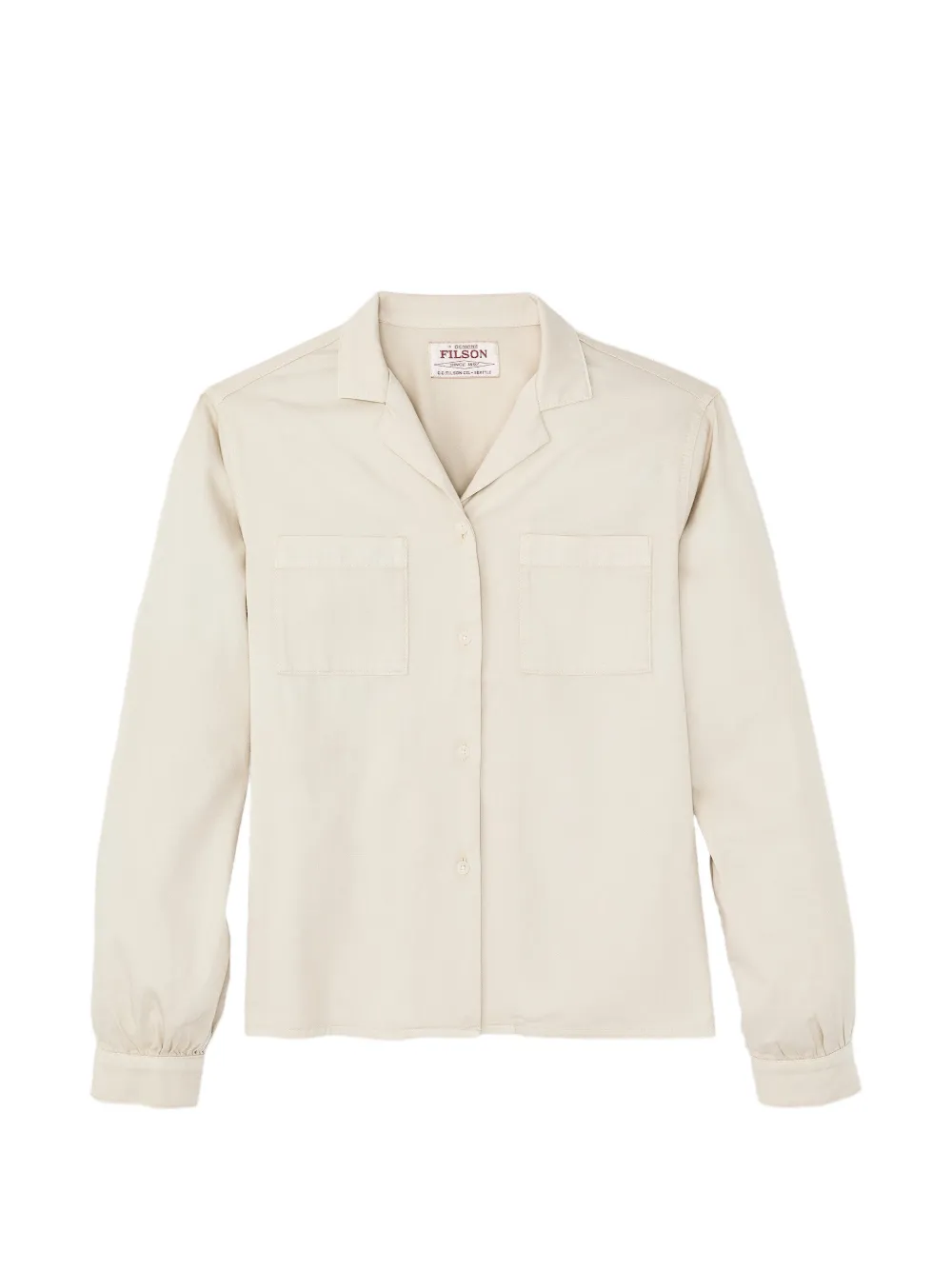 Filson revere-collar long-sleeve shirt - Toni neutri