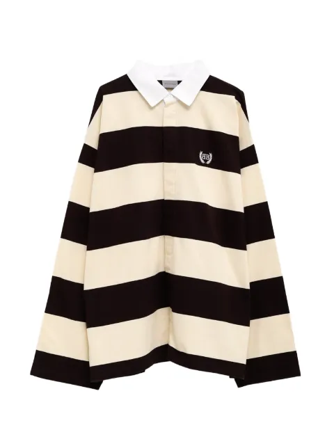 Balenciaga striped polo shirt