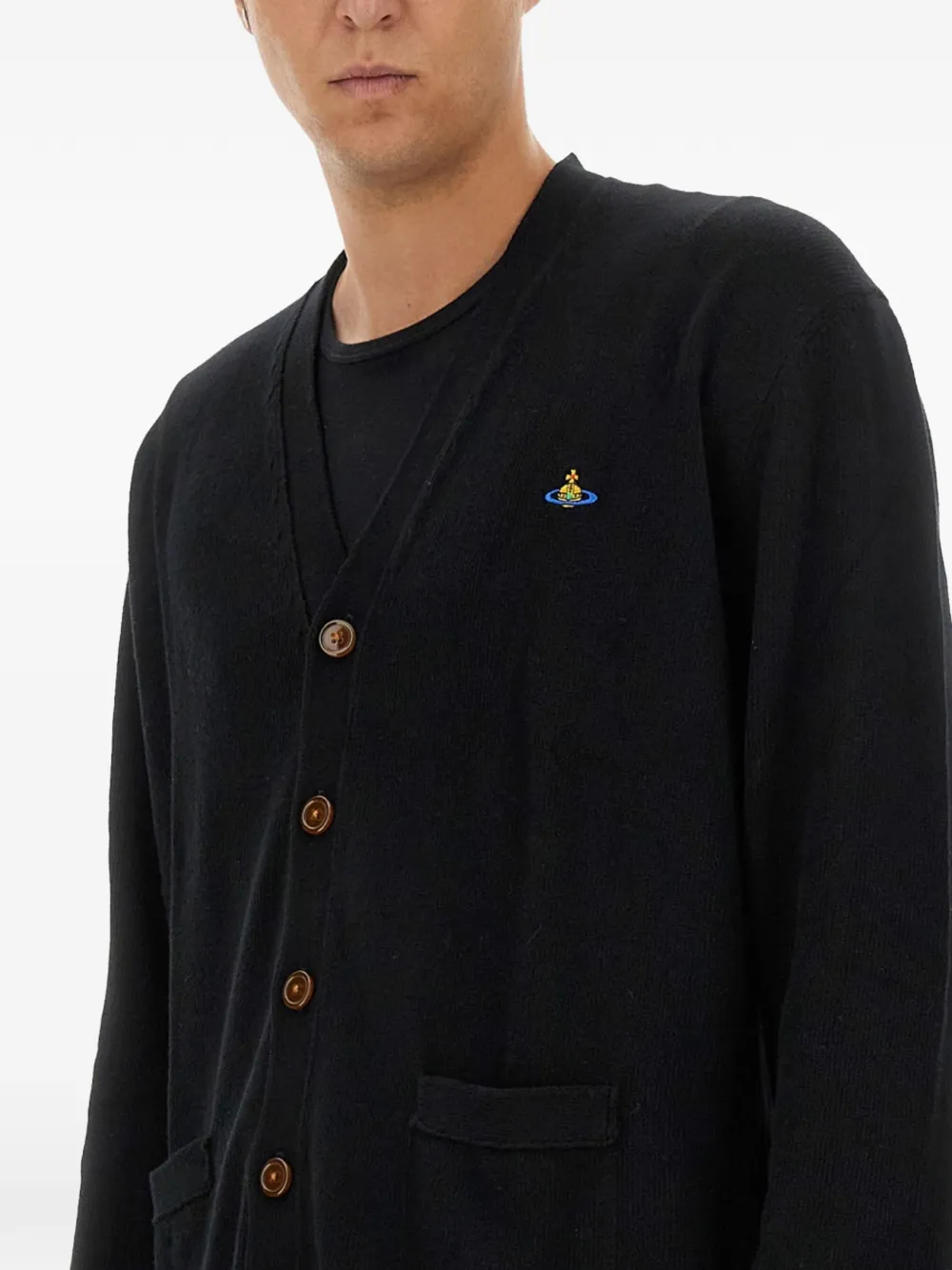 Vivienne Westwood Alex vest met knopen Zwart