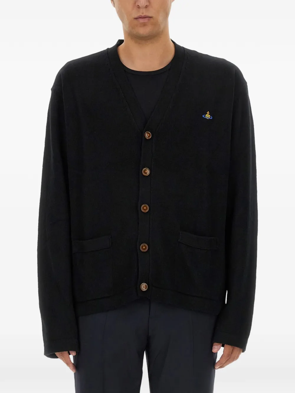 Vivienne Westwood Alex button cardigan - Black