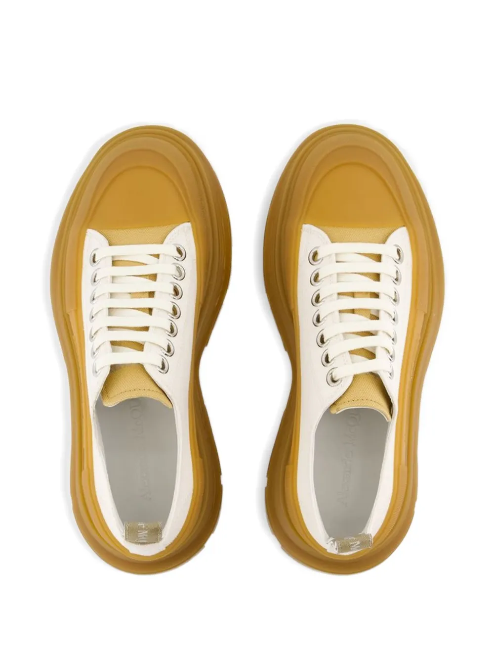 Alexander McQueen tread sneakers Beige