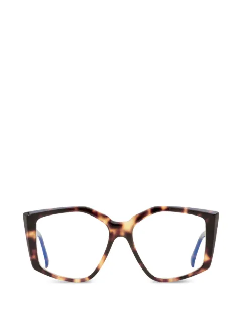 Max Mara Eyewear geometric butterfly glasses