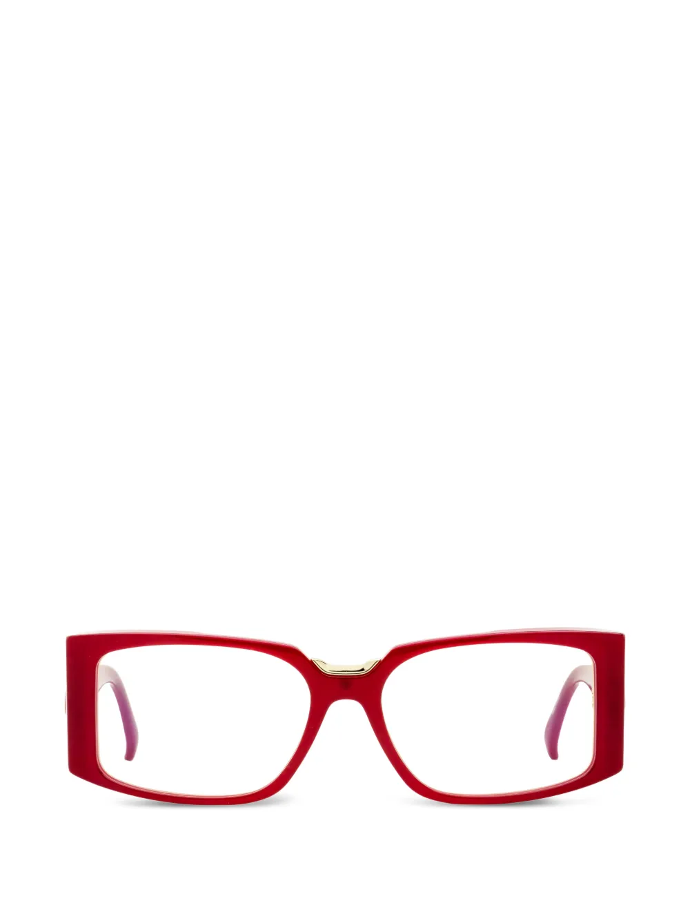 Max Mara Eyewear Occhiali rettangolari - Rosso