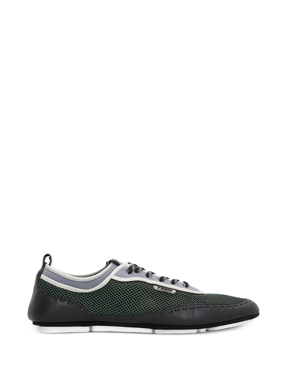 FENDI Fit lace-up sneakers - Verde
