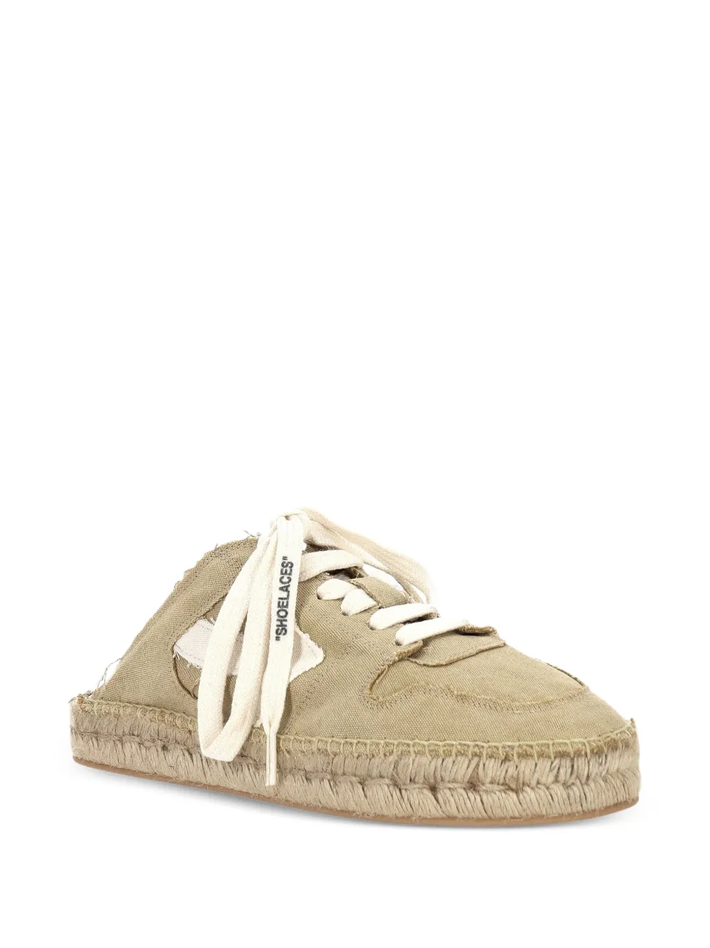 Off-White Veterschoenen Beige