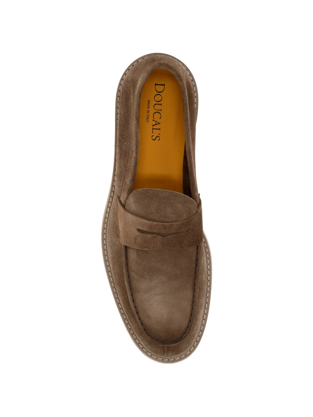 Doucal's suede penny loafers Bruin