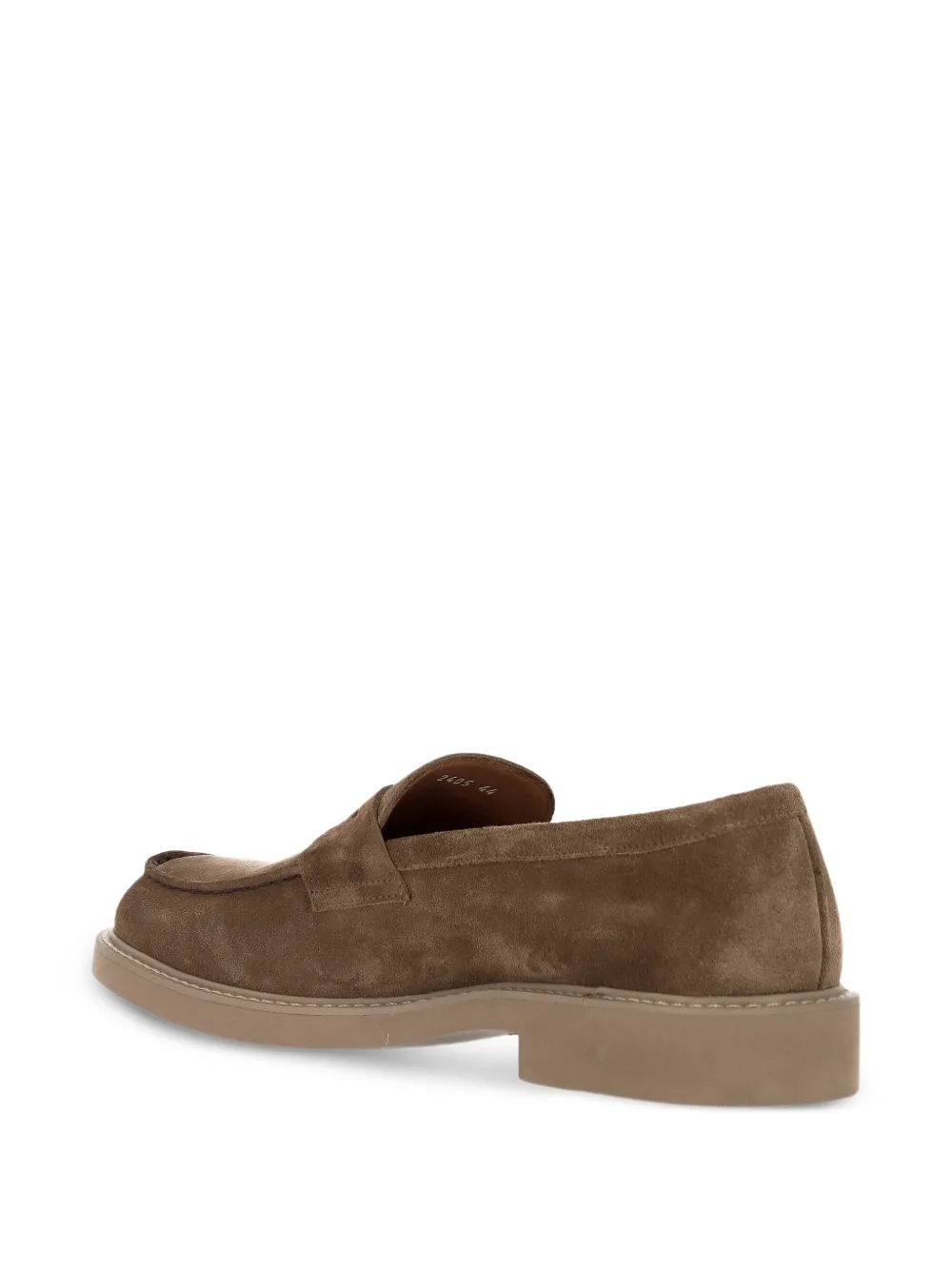 Doucal's suede penny loafers Bruin
