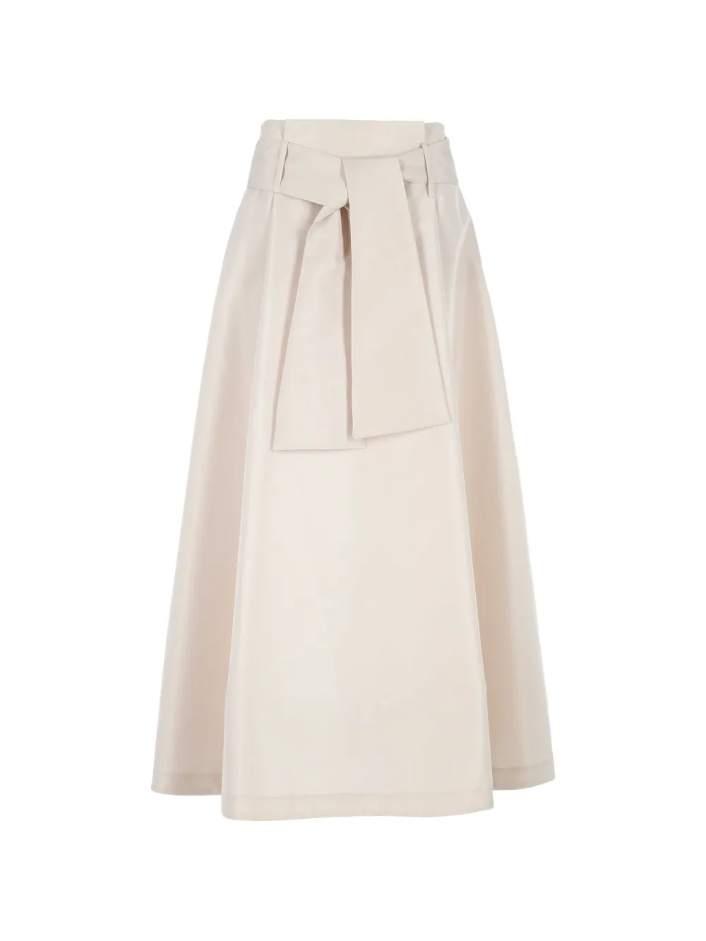 D.Exterior tie skirt - Toni neutri