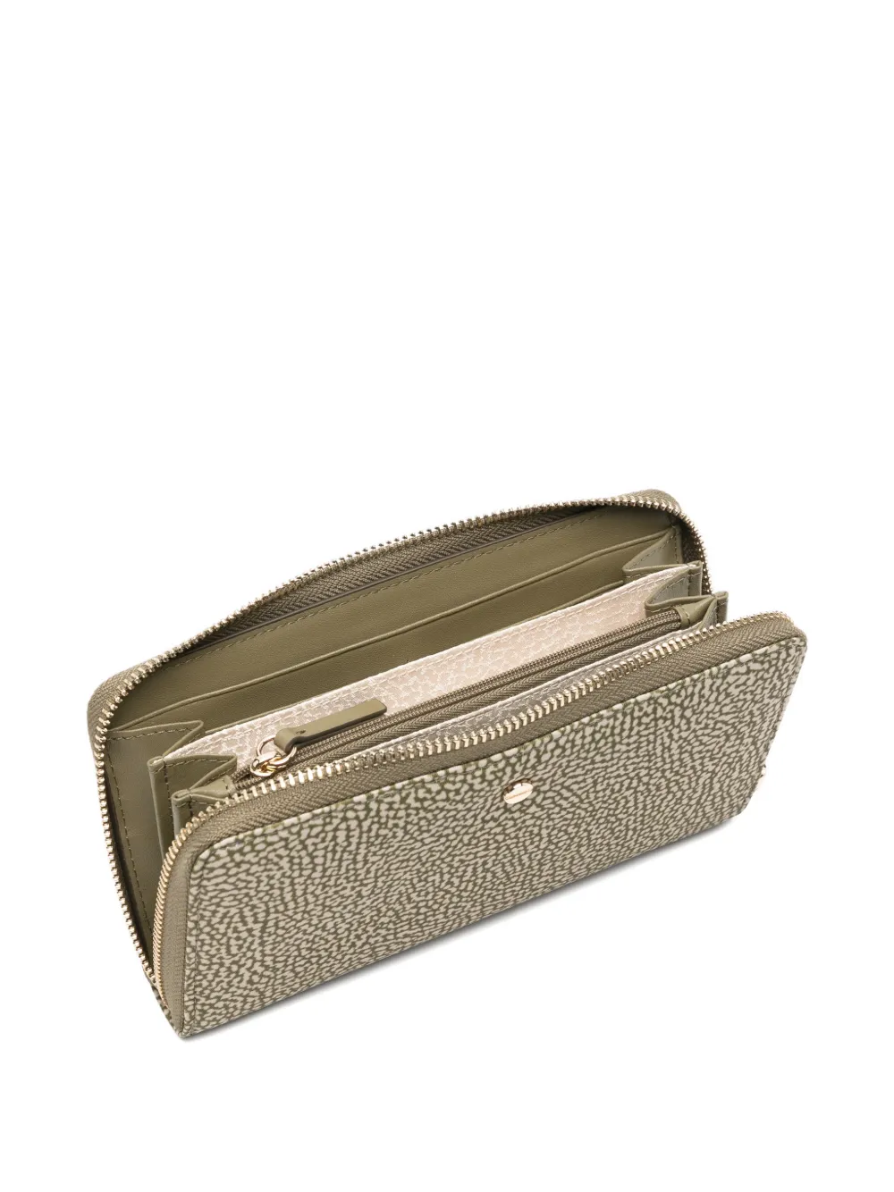  Borbonese Cartera Con Motivo - Verde 
