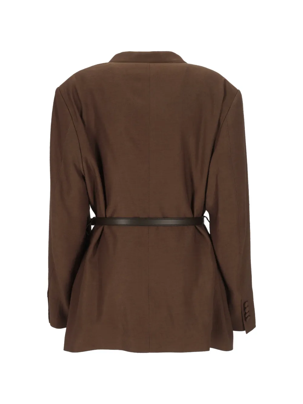 ARMARIUM Jas met riem Bruin