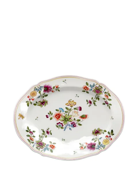 GINORI 1735 floral-pattern serving platter