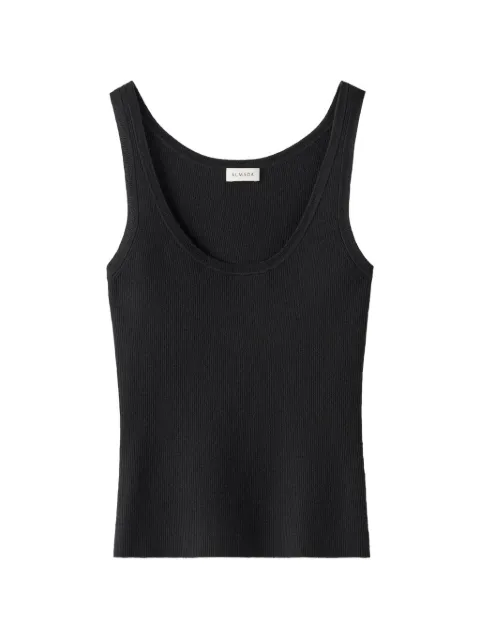 Almada Label ribbed scoop-neck tank top