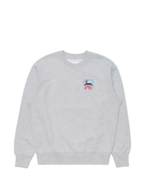 Edwin ribbed patch sweatshirt
