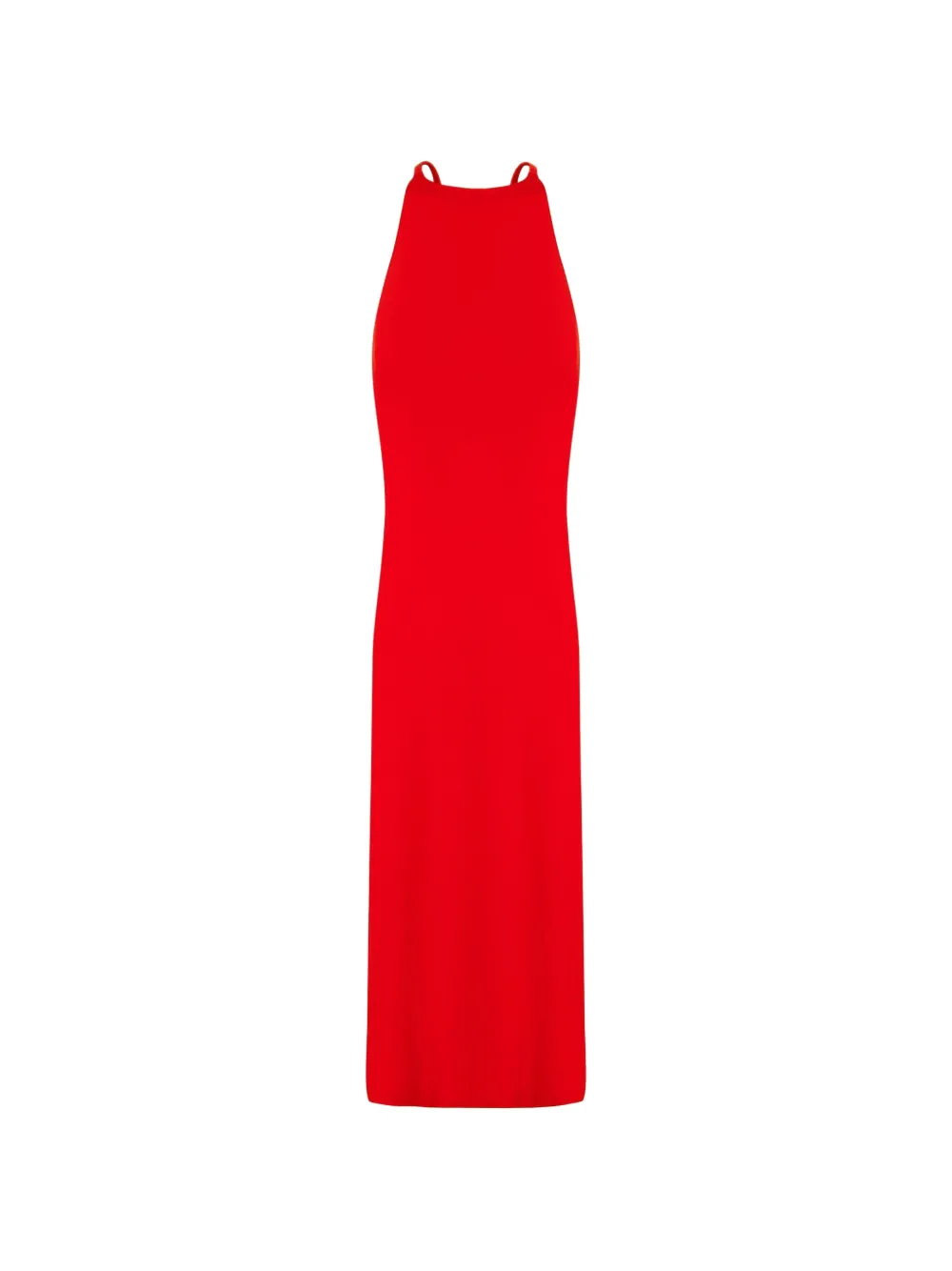 Lenny Niemeyer halterneck beach dress - Rosso