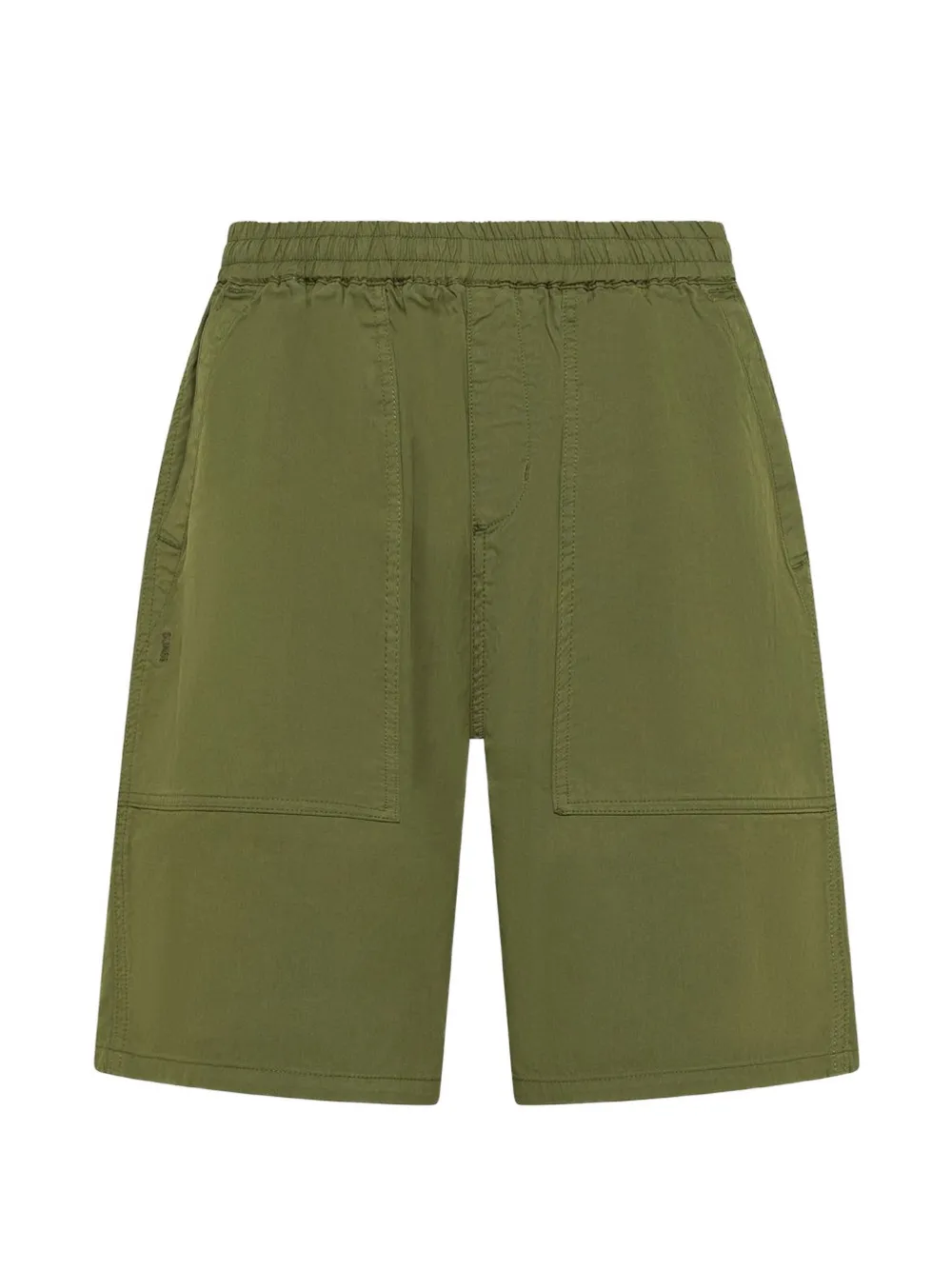 Sun68 elastic-waist shorts - Verde