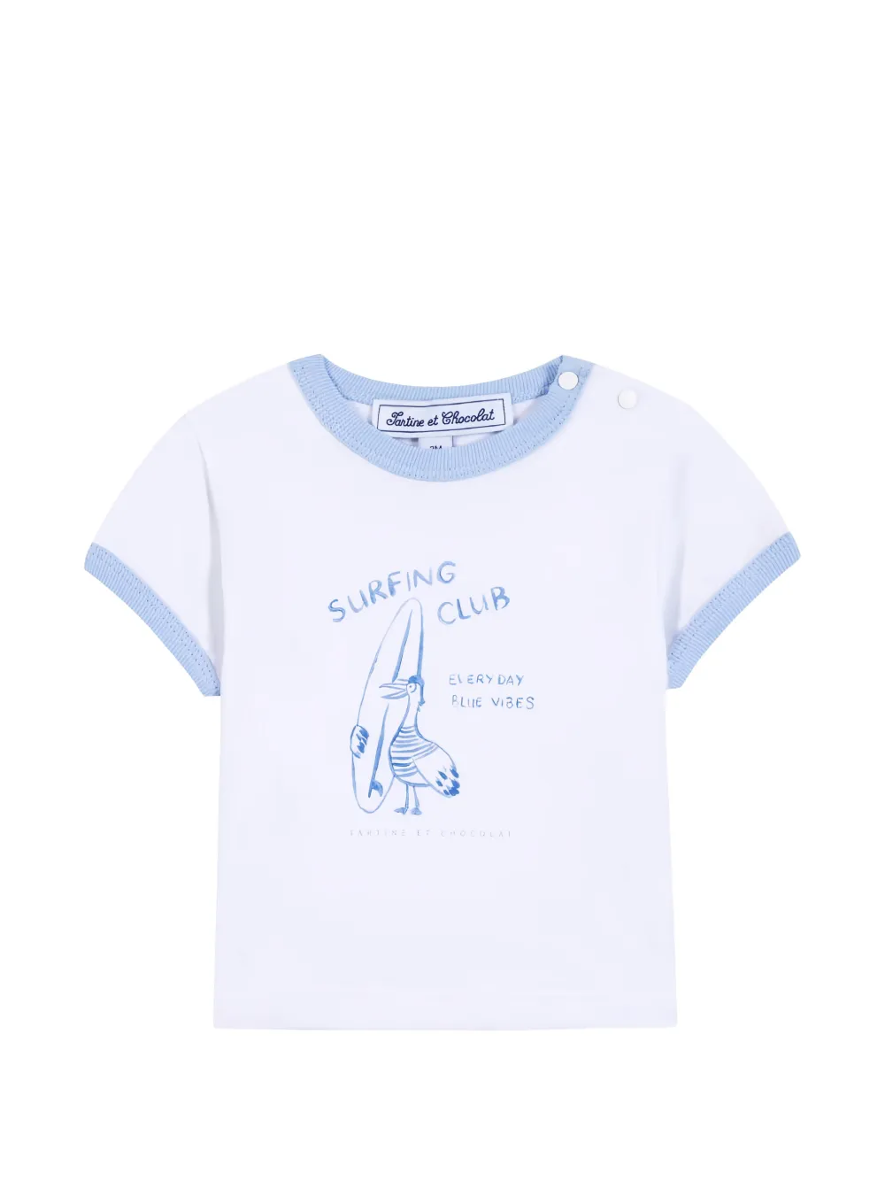 Tartine Et Chocolat short-sleeve T-shirt - Bianco
