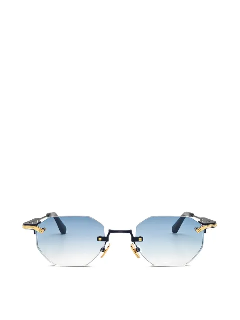 John Dalia Curtis geometric-frame sunglasses