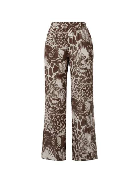 kaos animal-print trousers