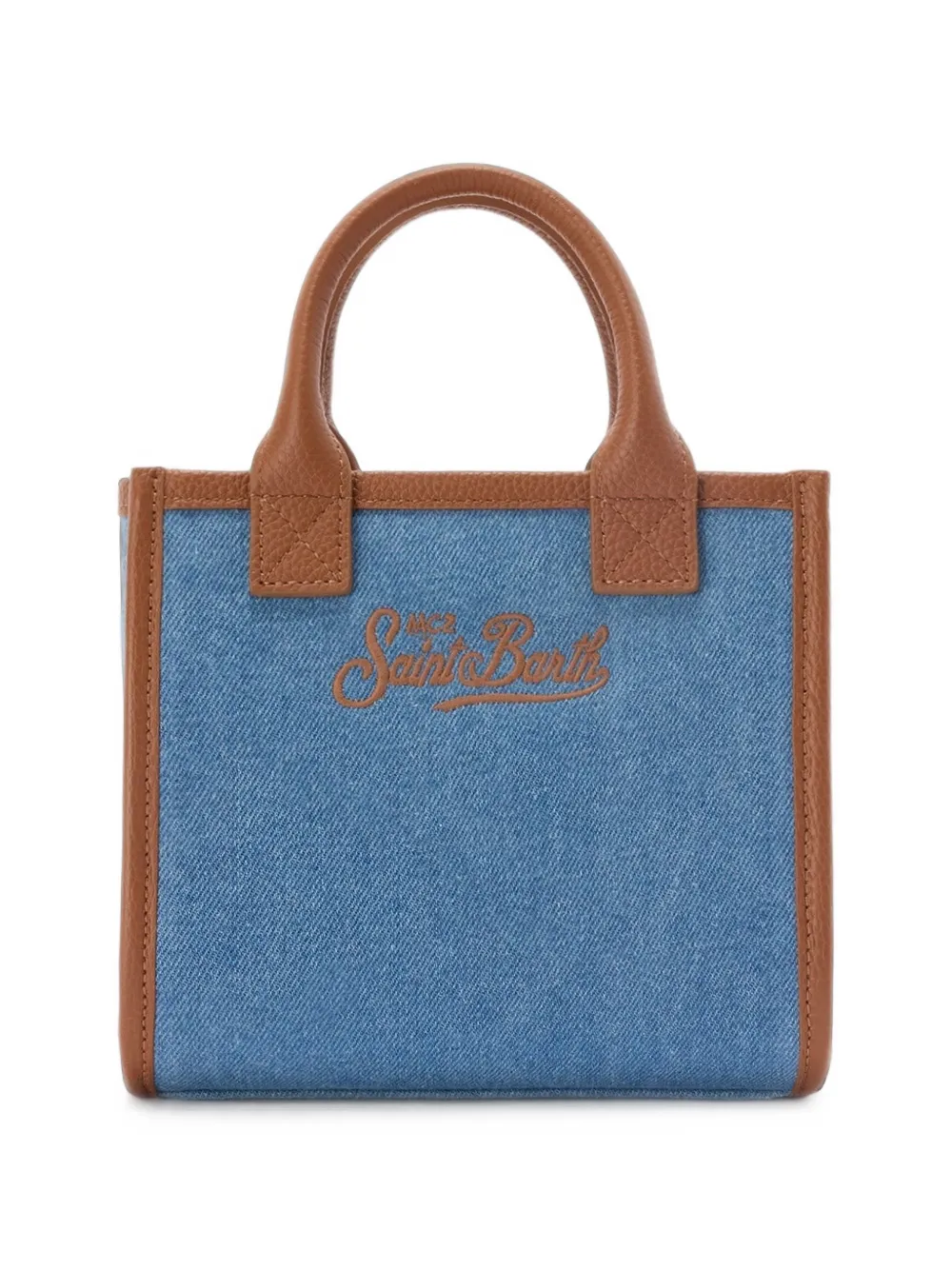 MC2 Saint Barth Schoudertas met handvat Blauw
