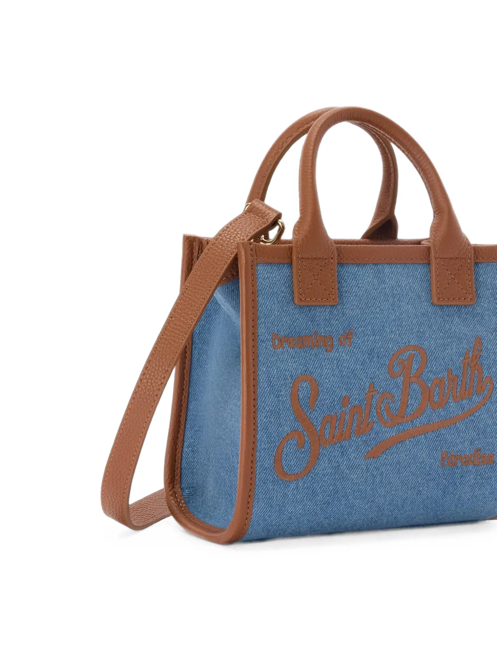 MC2 Saint Barth Schoudertas met handvat Blauw