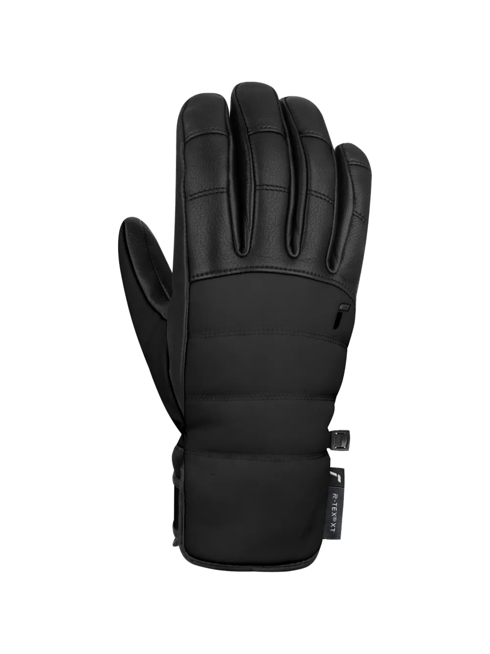 REUSCH topstitched gloves - Nero