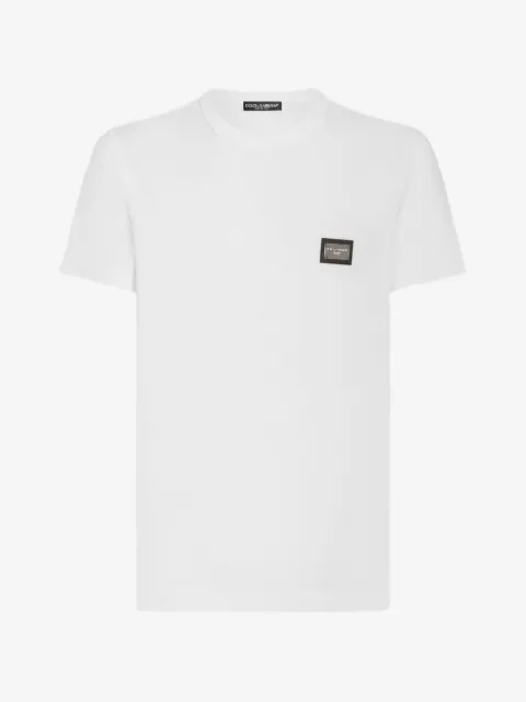 Dolce & Gabbana cotton T-shirt with branded tag