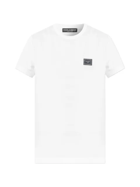 Dolce & Gabbana cotton T-shirt with branded tag