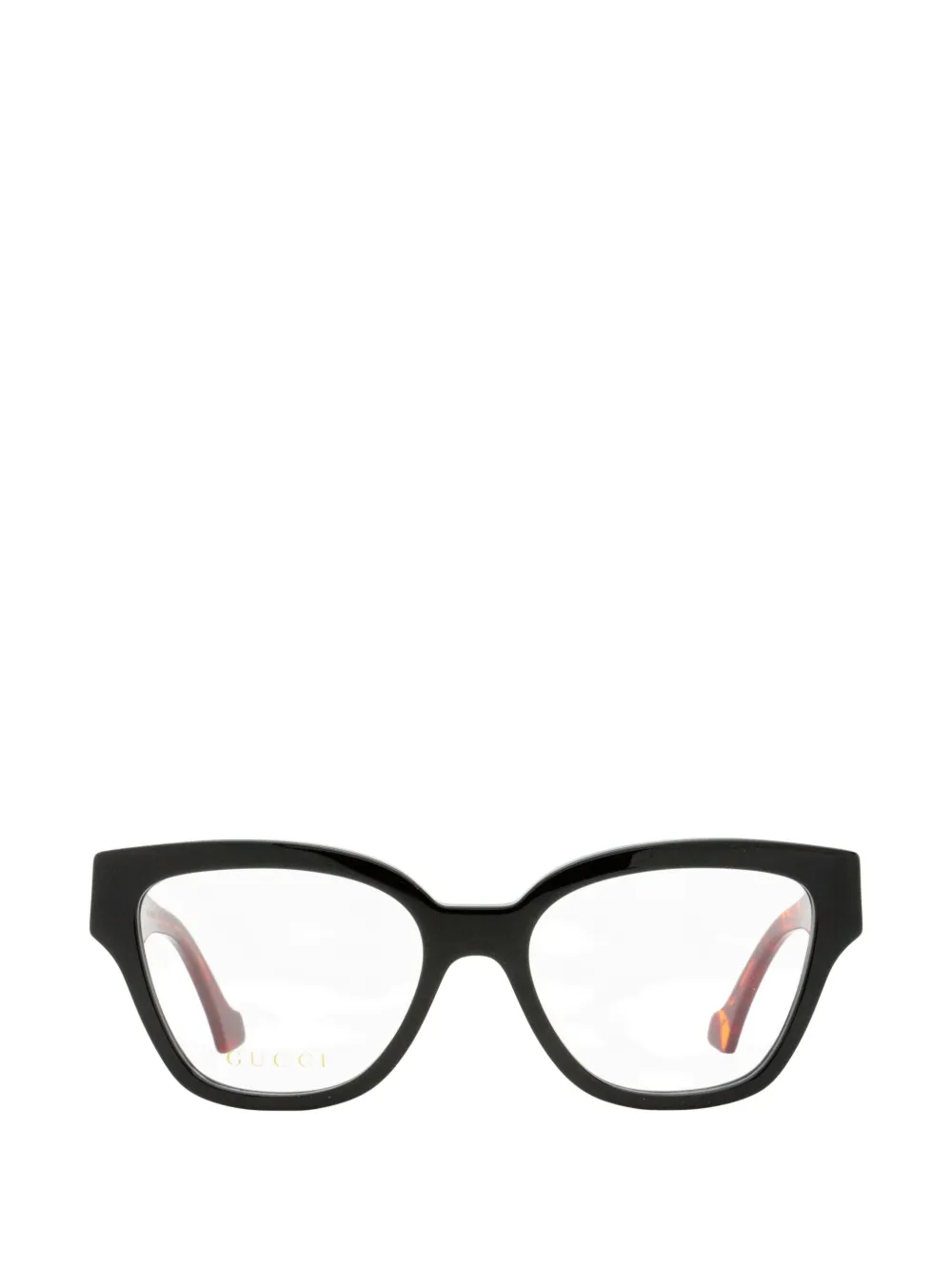 Gucci Eyewear GG-motif square-frame glasses - Nero