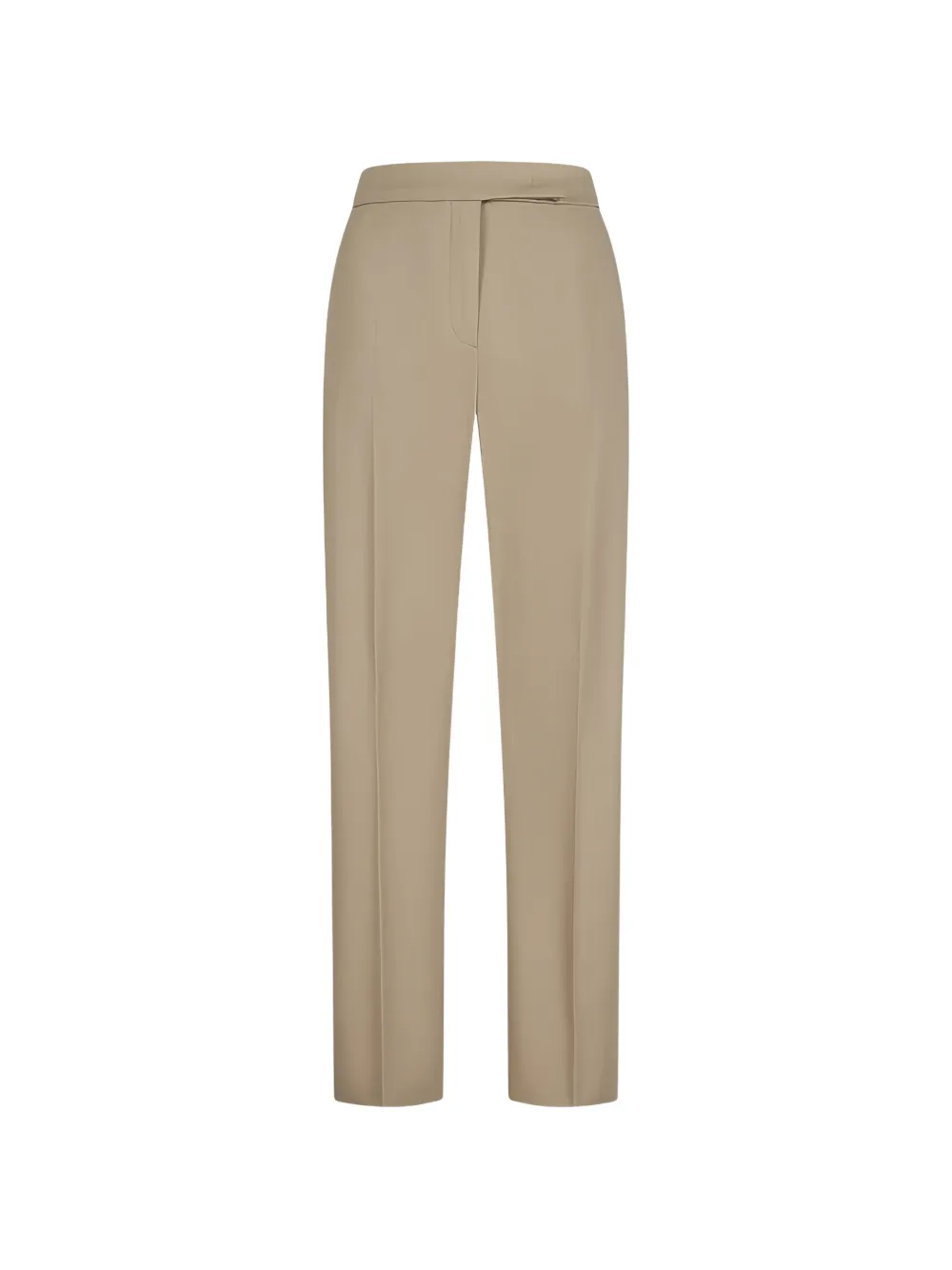 Max Mara cotton satin trousers - Verde