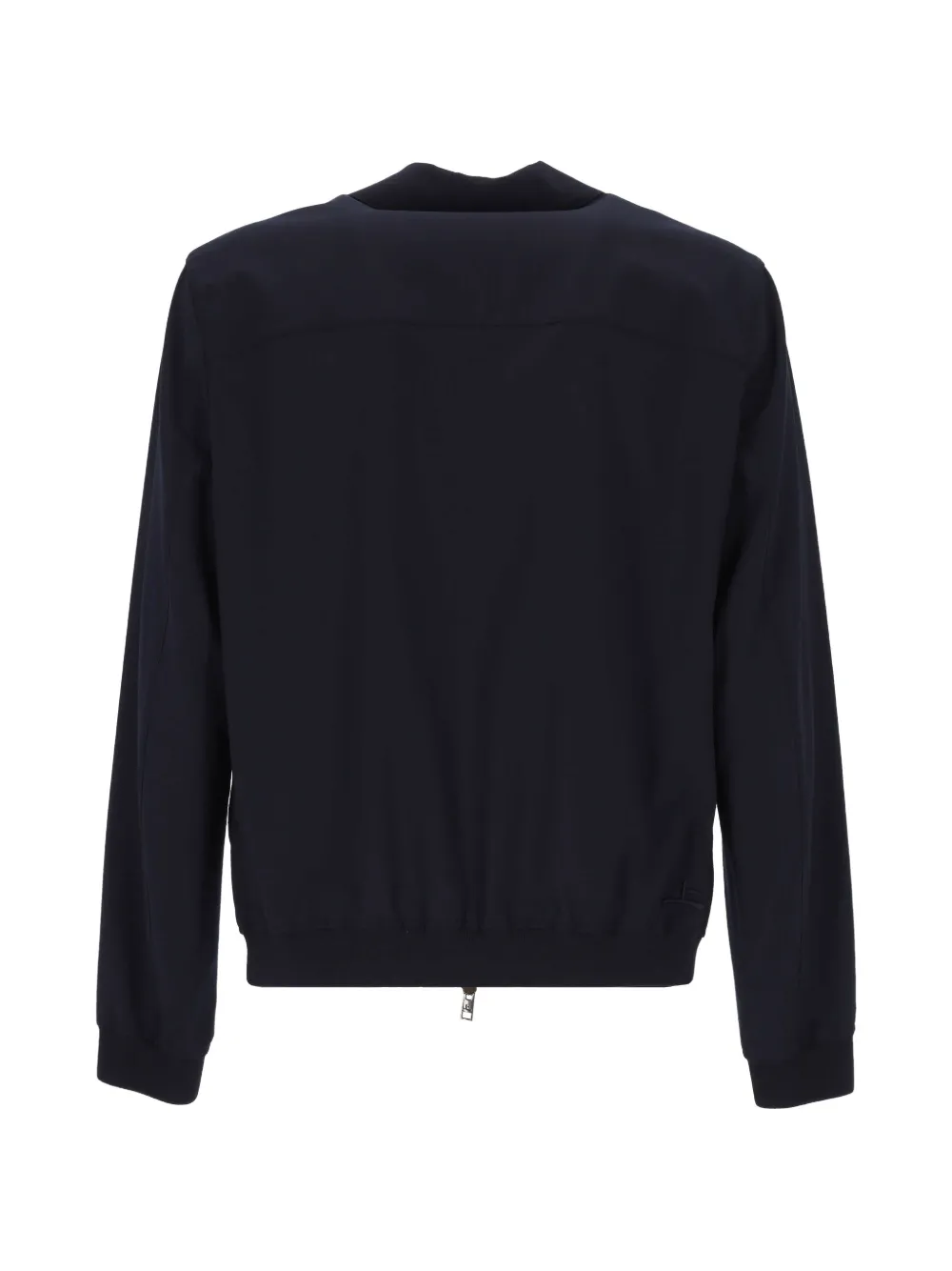 ON THE BUND button flap jacket - Blu