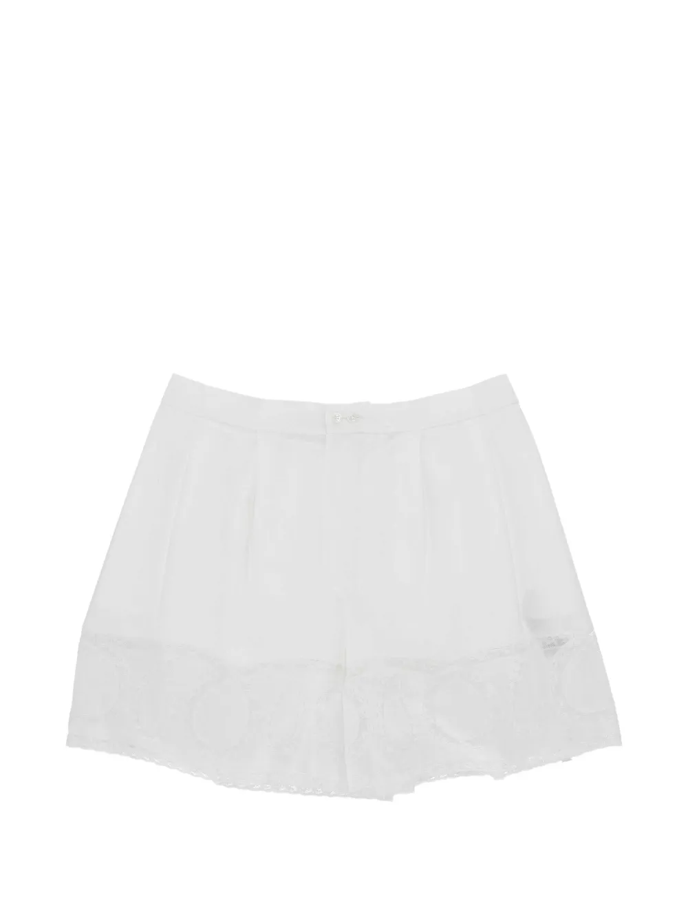 Ermanno Scervino Lace Shorts In White