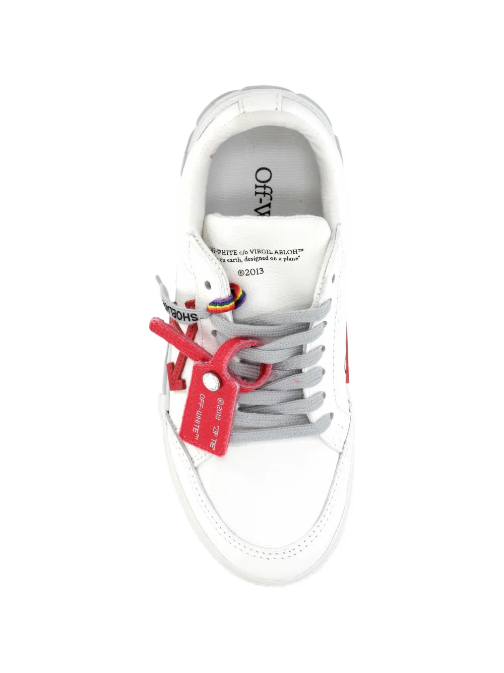 Off-White Kids Arrow sneakers Wit