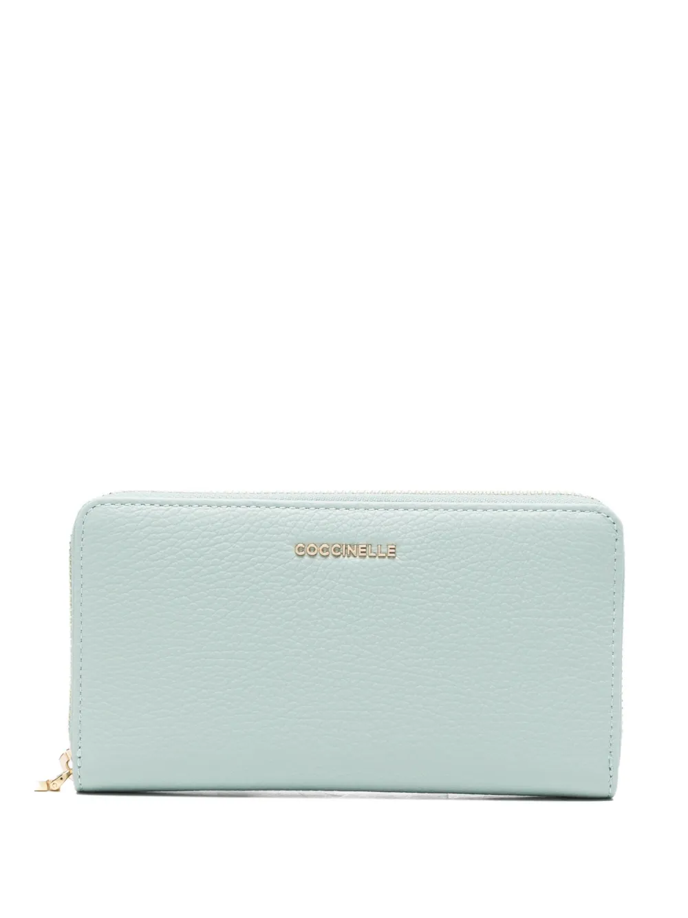 Coccinelle pebbled leather wallet - Blu