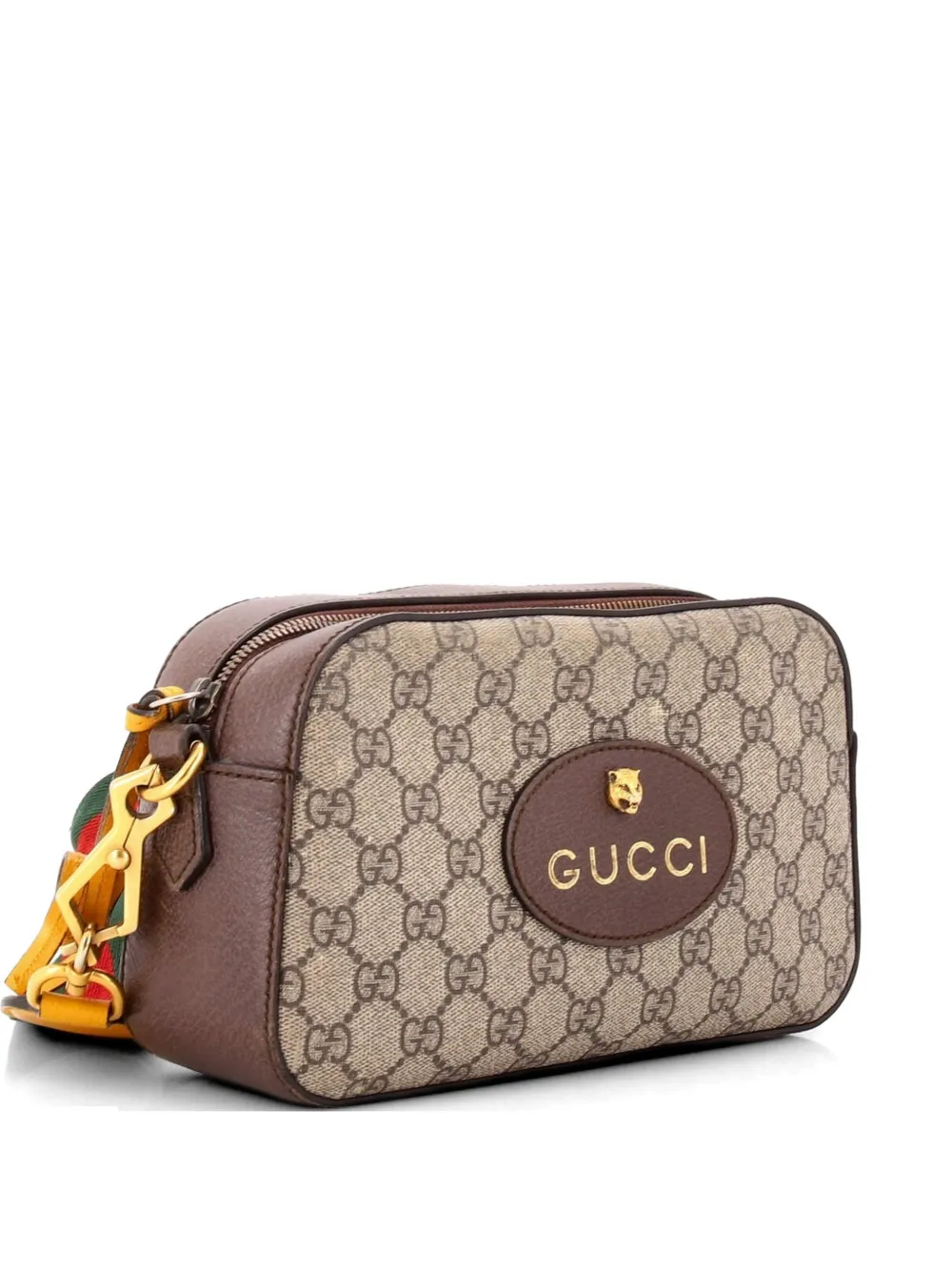 Gucci Pre-Owned Neo Vintage Camera Messenger Bag GG Coated Canvas crossbody bag - Marrone