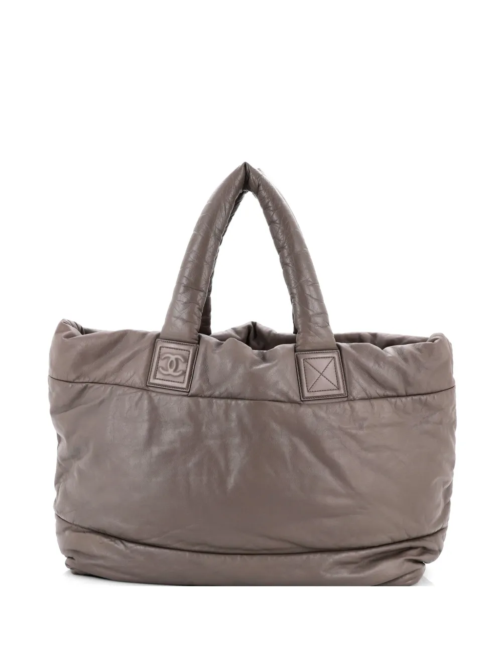 CHANEL Pre-Owned Coco Cocoon Reversible Quilted Lambskin Large tote bag - Marrone