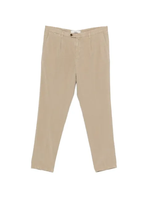 Briglia 1949 pleated pressed-crease trousers