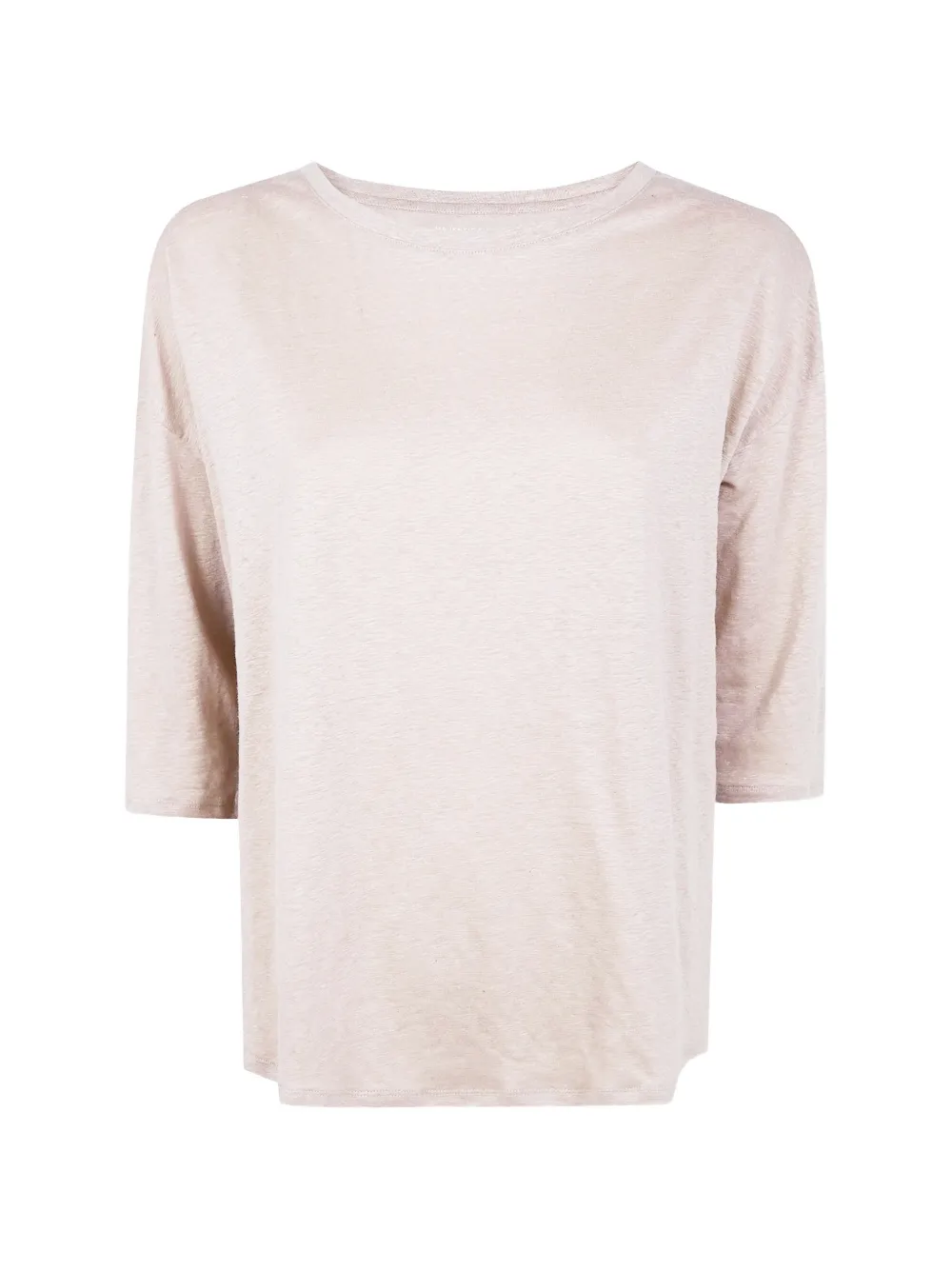 Majestic Filatures crew neck T-shirt - Toni neutri