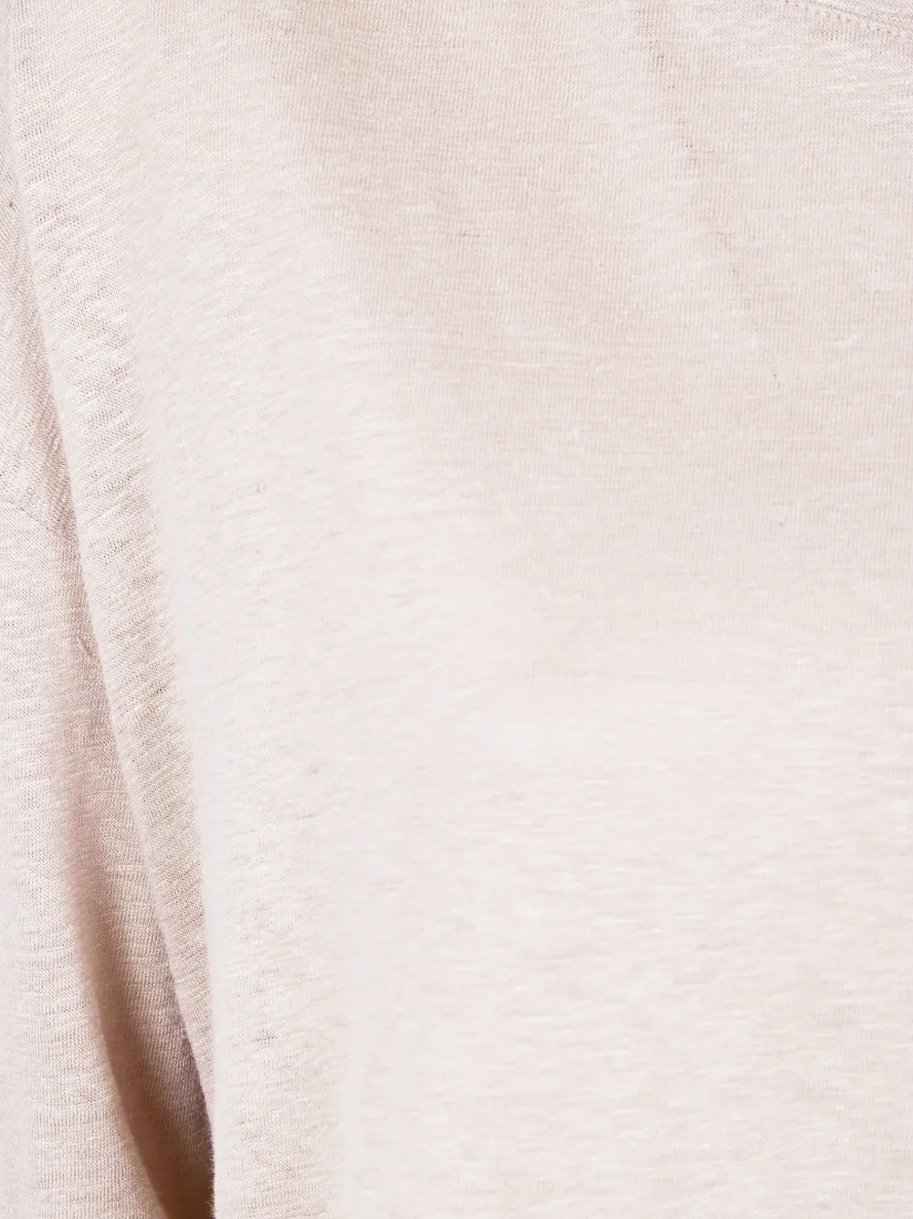 Majestic Filatures T-shirt met ronde hals Beige