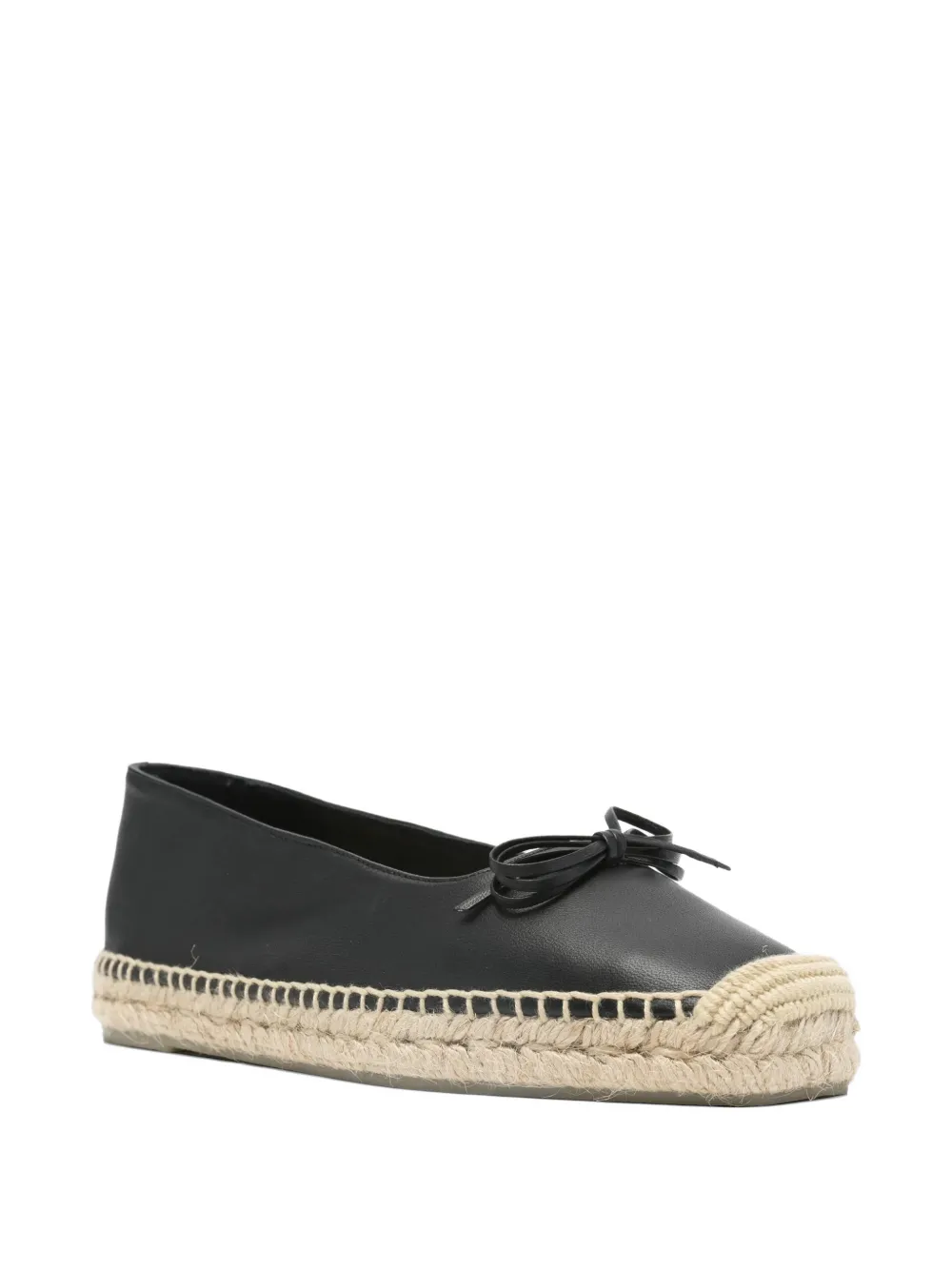 Castañer Espadrilles met strikdetail Zwart