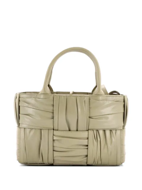 Bottega Veneta Pre-Owned Arco Maxi Intrecciato Plisse Leather Mini tote bag