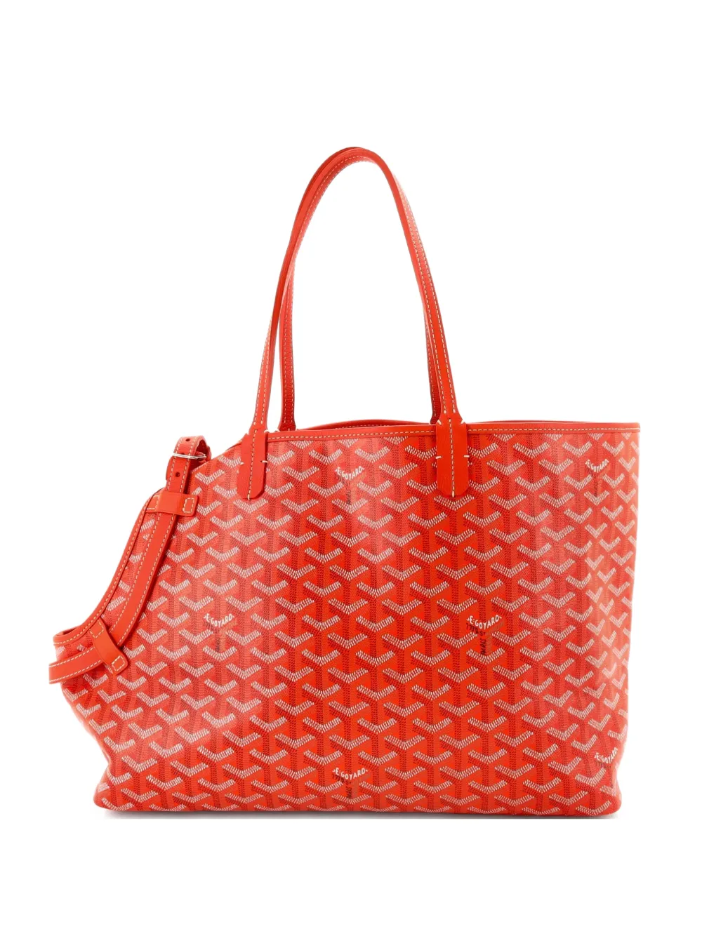 Goyard Pre-Owned Chien Gris Pet Carrier Coated Canvas tote bag - Arancione