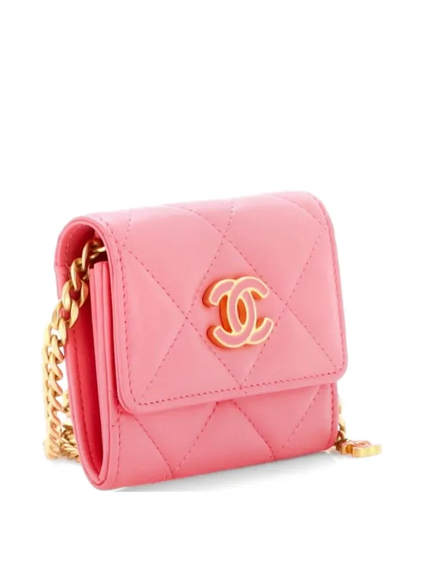 CHANEL Pre-Owned ペンディング ココマーク カードホルダーオン