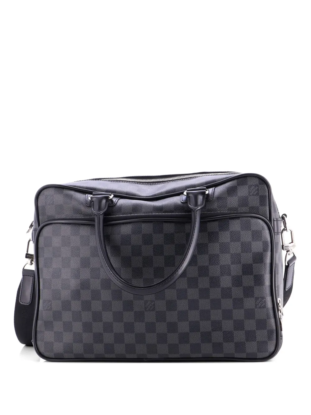 Louis Vuitton Pre-Owned Icare Laptop Bag Damier Graphite business bag - Nero