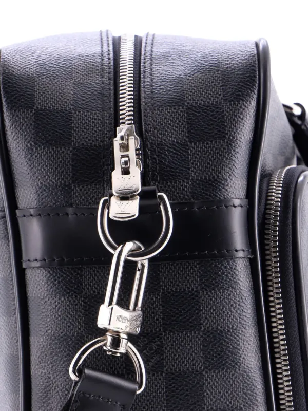 Louis Vuitton Pre-Owned イカール PC バッグ ダミエ グラフィット 